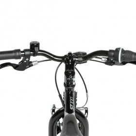 Decathlon Rockrider ST100, Kids Mountain Bike, 24", 4'5" to 4'11", Unisex, Black