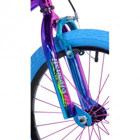Genesis 18 In. Illusion Girl's Bike, Blue/Purple