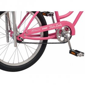 Schwinn Fair Lady Bicycle, single speed, 20-Inch Wheels, Pink