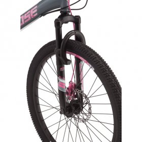 Mongoose Excursion mountain bike, 24-inch wheels, 21 speeds, girls, black